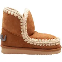 Mou Stivaletto Eskimo 18 Glitter in camoscio