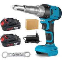 OEM Pistola elettrica per chiodi, motore brushless, funzionamento automatico, 2 batterie
