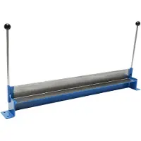 OEM Macchina piegatrice per lamiere, larghezza di piegatura massima 930 mm, funzionamento manuale, colore blu, spina di tipo europeo