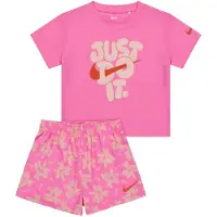 Nike Tuta da jogging 'BOLD PLAY' crema / arancione / rosa