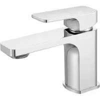 TRIZERATOP Miscelatore per lavabo senza scarico (tappo) cromato