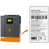 OEM Inverter solare, uscita a onda sinusoidale pura, display LCD intuitivo, 3,2 kW 24 V