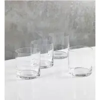 MIKASA Set Di 4 Bicchieri Doppi Old Fashioned