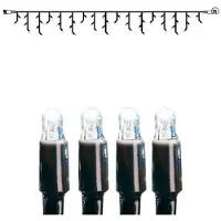 Star Trading System LED 'Catena luminosa a pioggia di ghiaccio 3m' 50 LED, bianco freddo, IP44
