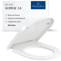 Villeroy & Boch Siège de WC Subway 3.0, 374 x 438 mm, 8M426101, 8M426101