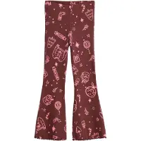 Next Leggings cioccolato / rosa