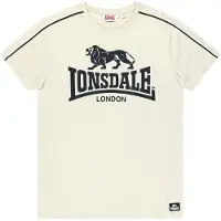 Lonsdale Maglietta 'Ruislip' beige chiaro / nero