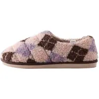 Next Ciabatta 'Mini Borg' marrone scuro / lavanda / rosa