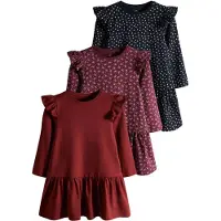 The Set Abito crema / blu scuro / bordeaux