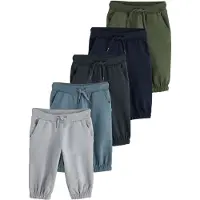 Next Pantaloni navy / blu colomba / grigio chiaro / verde / nero