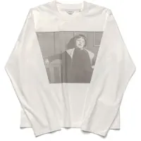 ENRAGE Maglietta 'MODERNIST LONGSLEEVE - PHOTOGRAPH' bianco