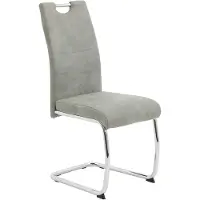 Dripio Poltrona Flora, metallo, grigio, 1 pezzo, 98x59x43 cm