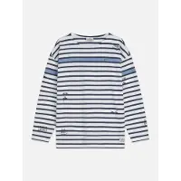 Scotch & Soda Basquiat Breton Striped Longsleeved Tshirt Navy Taglia: M | Maglie a manica lunga Outlet | Uomo | Blu