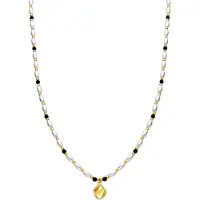 Luxenter Collana 'Zizi' bianco