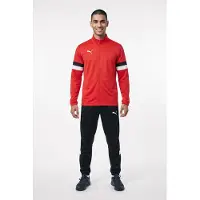 Puma Completo sportivo 'Team Rise' rosso arancione / nero / bianco