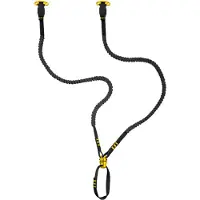 Grivel - Doppio laccio elastico per piccozze tecniche - Double Spring Evo in Alluminio - Nero