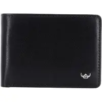 Golden Head Colorado Portafoglio Protezione RFID Vera Pelle 10 cm nero