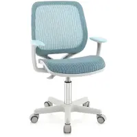 OEM Sedia da ufficio per bambini, regolabile in altezza da 43 a 55 cm, sedia girevole ergonomica con rotelle
