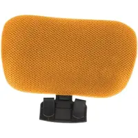 Merkloos Poggiatesta ergonomico per sedia da ufficio - Fissaggio giallo
