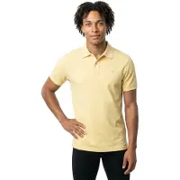 Hackett per uomo. HM5600093 Polo in piqué slim fit gialla (XL), Casual, Giallo, Cotone, Manica corta