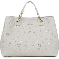 Braccialini Borsa a mano 'Beth Strass' grigio