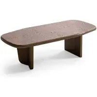 Xl Moebel Gmbh Tavolino elegante dal design minimalista, ideale per il soggiorno, colore marrone