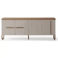 Xl Moebel Gmbh Mobile TV moderno, color marrone, ideale per il soggiorno, pratico e confortevole