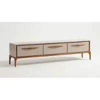 Xl Moebel Gmbh Mobile contenitore in stile moderno, colore beige, nuovo, comodo e pratico, ideale per il soggiorno