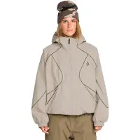 Volcom - Giacca da sci/snowboard impermeabile e traspirante - Liftline 20K Jacket W Khaki - Taglia XS - Beige
