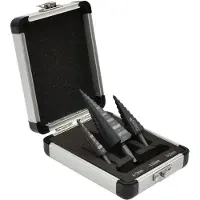 GEKO Set di punte a gradini Tvardy HSS M2, 3 pezzi.