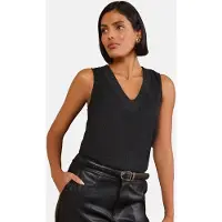 Love & roses Top nero