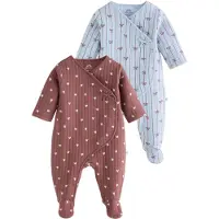 Next Tutina / body per bambino blu pastello / castano