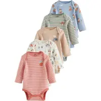 Next Tutina / body per bambino beige / beige chiaro / rosso / bianco