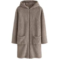 Next Accappatoio lungo beige scuro