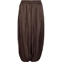 Noisy May Pantaloni 'NMLOUISE BALLON' cioccolato