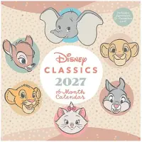 Pyramid Calendario Disney Classics, "Ricordi Preziosi", 2027, formato 30 x 30 cm