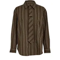 Minus Camicia da donna 'Janine' marrone