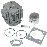 Merkloos Kit cilindro e pistone per motosega a zaino - Compatibile con Oleo-Mac e