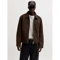 Jack & jones Giacca In Pelle Scamosciata