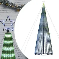 Syfax Albero di Natale a LED 1544 LED Blu 500 cm