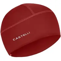 Castelli Pro Thermal 3 Skully Cappello da ciclismo (One Size, rosso)