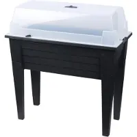 Koopman Tavolo da giardinaggio BOTANIC, mini serra con copertura protettiva, 78 cm