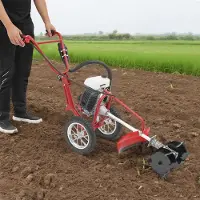 Merkloos Motori a benzina da 63 cc - Frantoi per giardino con ruote e avviamento a strappo
