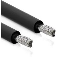 InLine Cavo di installazione Solar al metro H1Z2Z2-K 6mm² nero 25m