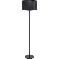Eglo Piantana Maserlo, nera, altezza 151 cm, tessuto/acciaio