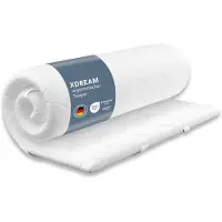 XDREAM Coprimaterasso in visco-schiuma di alta qualità | 120 x 200 | 6 cm | Pure