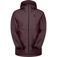 SCOTT Explorair 3L Jacket Giacca da sci Uomo (L, marrone/lilla)
