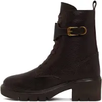 Derimod Stivaletto stringato marrone scuro
