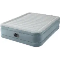 Intex Materasso gonfiabile matrimoniale 203x152x46 cm con pompa elettrica integrata 64824