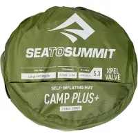 Sea to Summit - Materassino isolante leggero e ampio - Camp Plus Rectangular Wide Cypress - Taglia Large - Verde